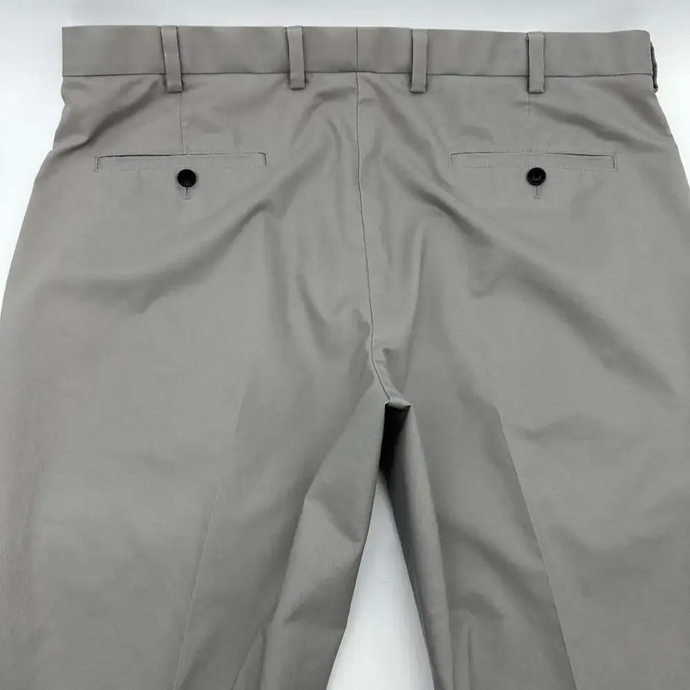 Brooks Brothers Size 40x30 Khaki Lightweight Advantage Chino Stretch Clark Fit